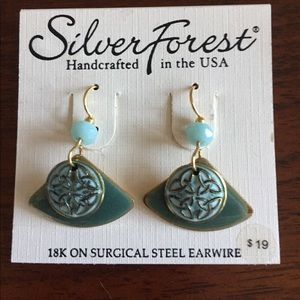 Silver Horse Earrings